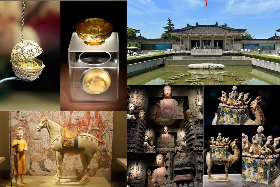 Bảo tàng Lịch sử Thiểm Tây là nơi lưu giữ những hiện vật tiêu biểu của từng thời kỳ