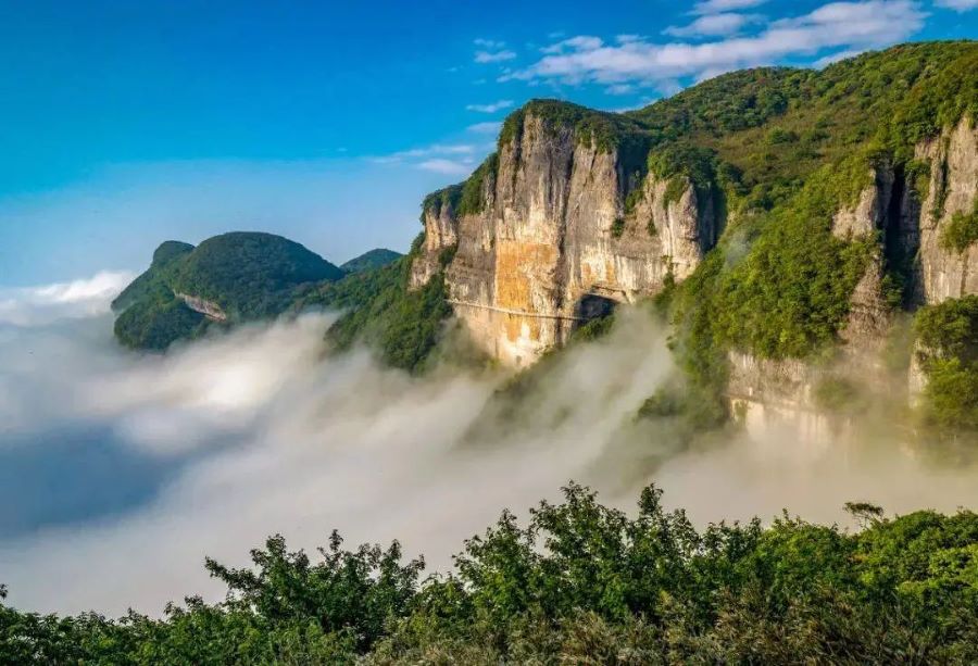 Khu thắng cảnh Kim Phật Sơn 