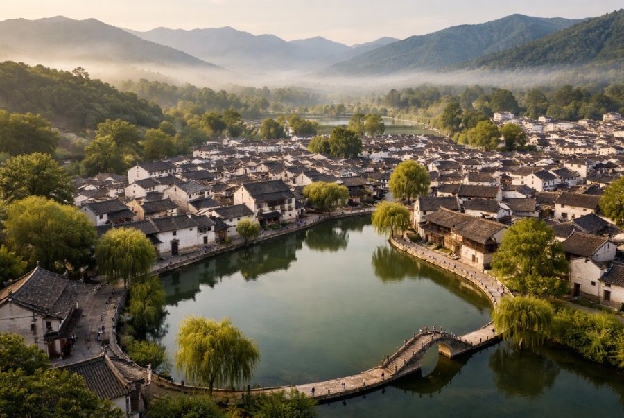 Làng cổ Hoành Thôn 