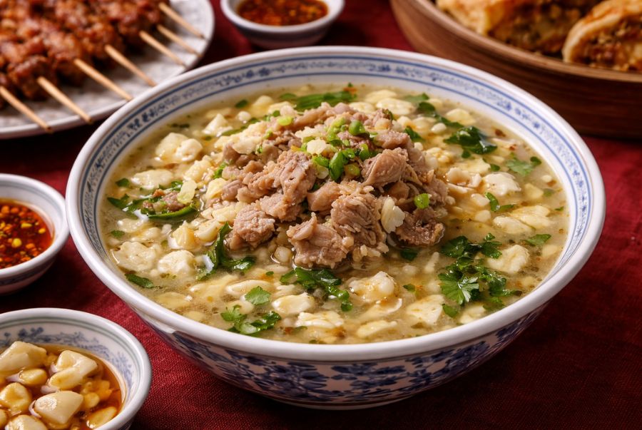 Yangrou Paomo được xem như linh hồn của ẩm thực Tây An