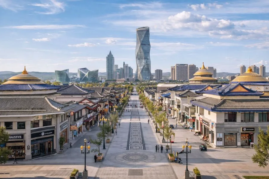 Phố thương nghiệp Kangbashi 