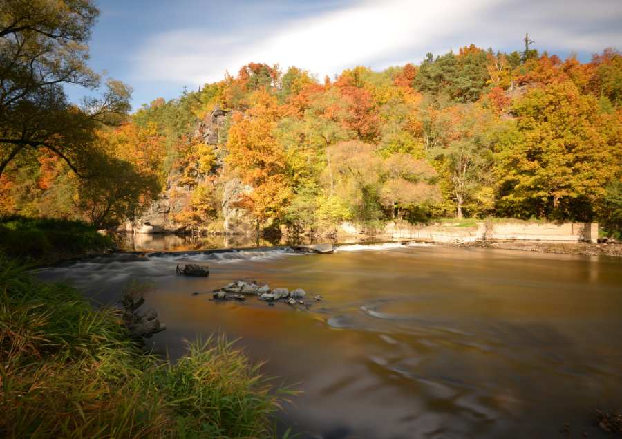 Mùa thu trên sông Murray tựa như một bức tranh tiên cảnh với vẻ đẹp bình yên